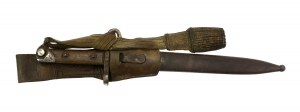 Austrian non-commissioned officer's bayonet wz 1895, starting, scabbard, frog (124)
