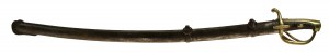 French saber AN XI in scabbard, First Empire (950)