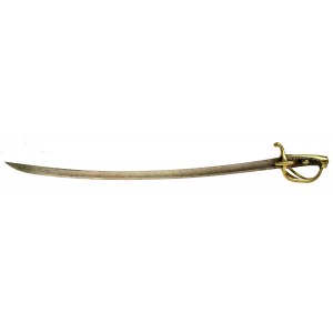 French saber AN XI in scabbard, First Empire (950)