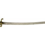 French saber AN XI in scabbard, First Empire (950)