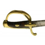 French saber AN XI in scabbard, First Empire (950)