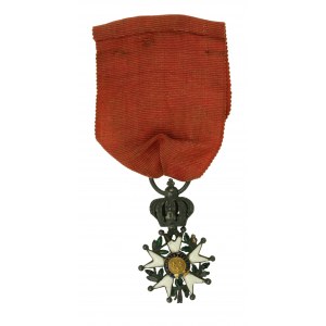 Francia, Ordine Nazionale della Legion d'Onore 5a classe (1852-1870). Miniatura (193)