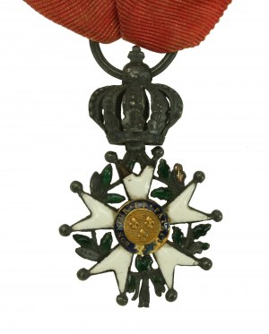 Francja, Order Narodowy Legii Honorowej V klasy (1852-1870). Miniatura (193)