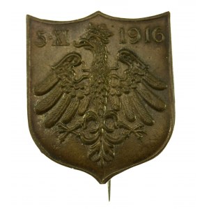Patriotic badge 5.XI.1916 (592)