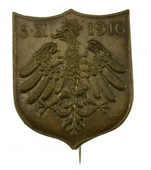 Patriotisches Abzeichen 5.XI.1916 (592)