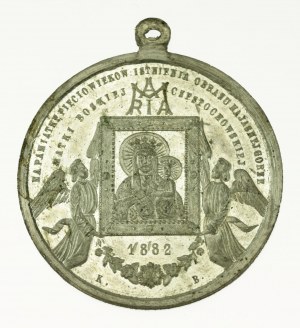 Médaille pour le 500e anniversaire de la peinture de Jasna Góra 1882 (594)