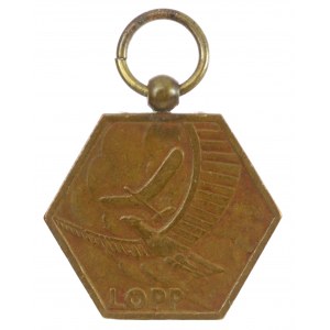 Medaila LOPP - IV. národná modelárska súťaž LOPP, Krakov 1939 (597)