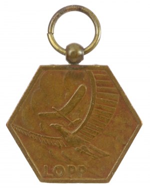 Medaile LOPP - IV. národní soutěž modelářů kluzáků LOPP, Krakov 1939 (597)