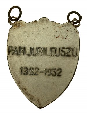 II RP, Ryngraf pamiątkowy Częstochowa 1382 - 1932 (650)