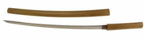 KOTO wakizashi katana sword with scabbard, circa 1558r, Japan (175)