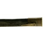German bayonet pattern71 in leather scabbard for Mauser rifle wz 1871 and 1888 (101)