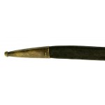 Baionetta tedesca modello71 in fodero di cuoio per fucile Mauser wz 1871 e 1888 (101)