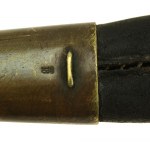 Baionetta tedesca modello71 in fodero di cuoio per fucile Mauser wz 1871 e 1888 (101)