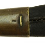 Nemecký bodák model71 v koženej pošve pre pušku Mauser wz 1871 a 1888 (101)