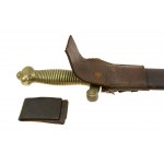 French infantry cleaver wz 1831 with scabbard and frog (102)
