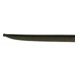 French bayonet for Chassepot rifle pattern 1866 with scabbard, frog and belt, COMPLETE (103)