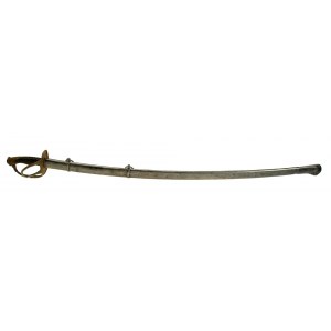 French saber, officer's model 1822 in scabbard (105)