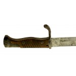 German bayonet 98/05 so called leaf with scabbard and frog (106)