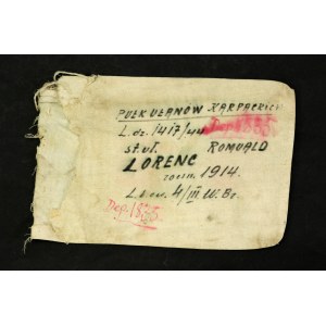 Sac de dépôt du régiment des lanciers des Carpates (32)