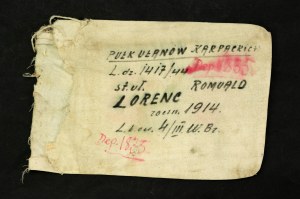 Carpathian Lancers regiment deposit bag (32)