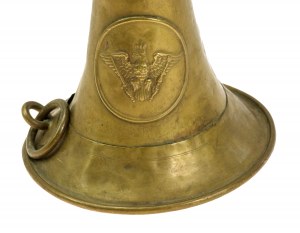 Prussian military trumpet of the 38th Fusilier Regiment von Moltke, Klodzko (572)