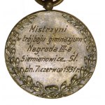 II RP, médaille sportive Siemianowice Śląskie 1931 (255)