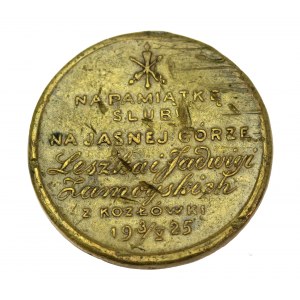 II RP, medaile na památku svatby manželů Zamoyských, Kozłówka 1925 (256)