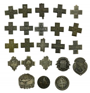 Germany, a set of sports badges. Total 23 pieces. (433)