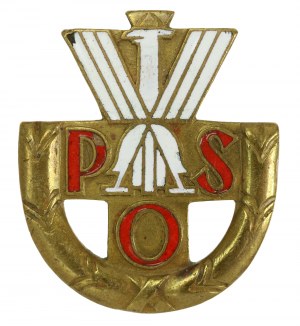 Druhá republika, zlatý odznak POS. Nagalski (436)