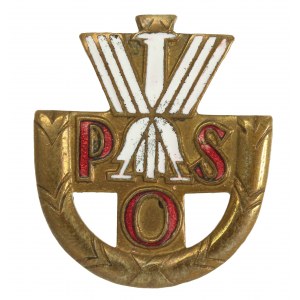 Seconde République, insigne d'or POS. Trésorier et Fiszbein (439)