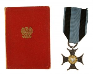 République populaire de Pologne, Virtuti Militari 5e classe avec carte d'identité 1968 (549)