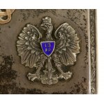 II RP, Cigarette case with an overlay of the 13th Infantry Regiment. Executed by Krupski and Matulewicz (710)