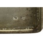 II RP, cigaretové puzdro s vyobrazením 13. pešieho pluku. Vyhotovili Krupski a Matulewicz (710)