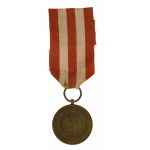 PRL, Medaglia della Vittoria e della Libertà con diploma, 32 PP Sanok 1946 (749)