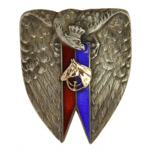 Druhá republika, odznak Kurzu poddůstojnických jezdců. Gontarczyk (948)