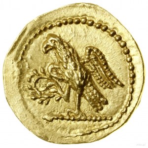 Stater, (ok. 42 pne); Aw: Brutus idący w lewo, w towarz...