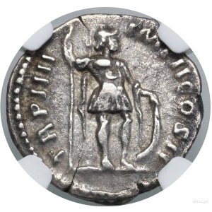 Denar, (163-164), Rzym; Aw: Głowa cesarza w prawo, L VE...