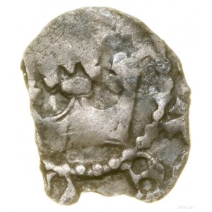 Denarius; Av: Bust left, crowned, legend; Rw: Ko...