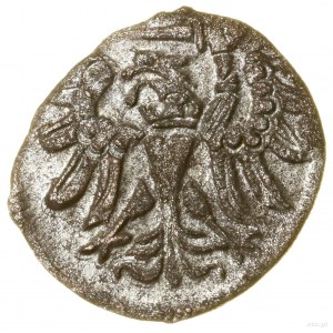 Denarius, 1557, Gdansk; variety with decorative crown; Bialk.-S...