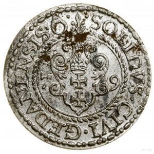 Szeląg, 1579, Gdańsk; CNG 128.I, Kop. 7426 (R), Kurp. (...