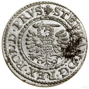 Szeląg, 1582, Gdańsk; CNG 128.IV, Kop. 7430 (R), Kurp. ...