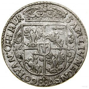Ort, 1622, Bydgoszcz; końcówka legendy awersu PRV M; Ko...