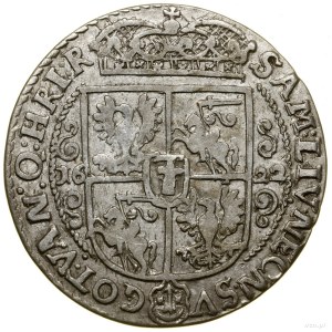 Ort, 1622, Bydgoszcz; końcówka legendy awersu PRV M; Ko...