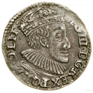 Trojak, 1590, Olkusz; na rewersie herb Przegonia rozdzi...