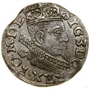 Trojak, 1599, Wschowa; wariant z tytulaturą króla SIG 3...
