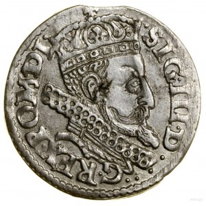 Trojak, 1606, Kraków; u dołu pełna data rozdzielona her...