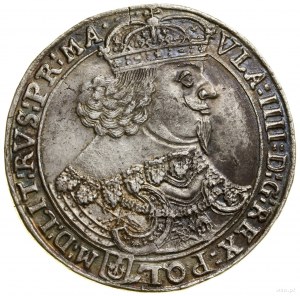 Talar 1644, Bydgoszcz; Aw: Popiersie władcy w ozdobnej ...
