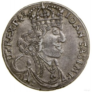 Ort, 1655, Kraków; litery I - T, ex. KAŁKOWSKI