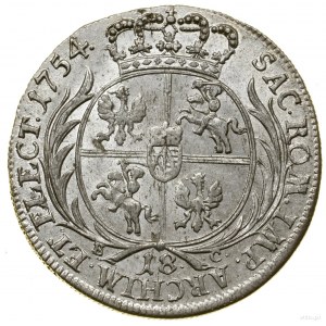 Ort, 1754 EC, Lipsko; buldočí poprsí, korunní pole....