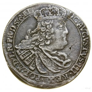 FALS - Ort, 1759, Gdańsk; odmiana z literami CHS